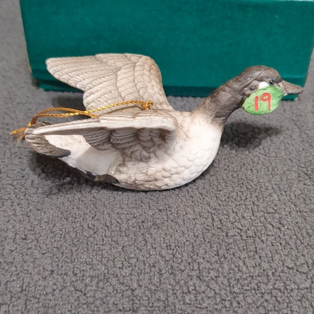 Vintage duck 1985 christmas ornament made in japan - Picture 4 of 7